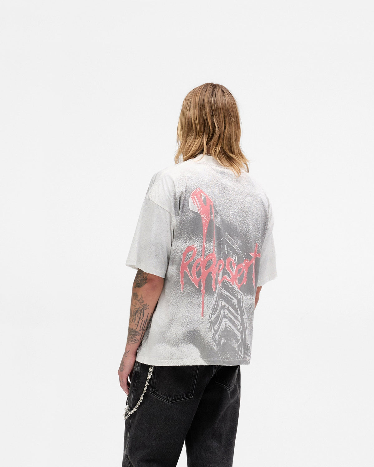 Represent X Iron Maiden Killers T-Shirt - Flat White