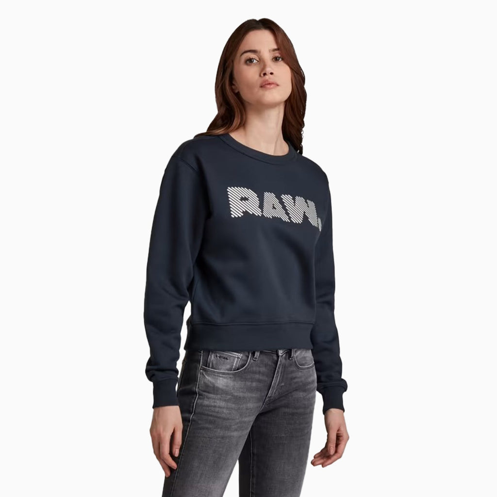 Women's Graphic Crew Neck Sweatshirt