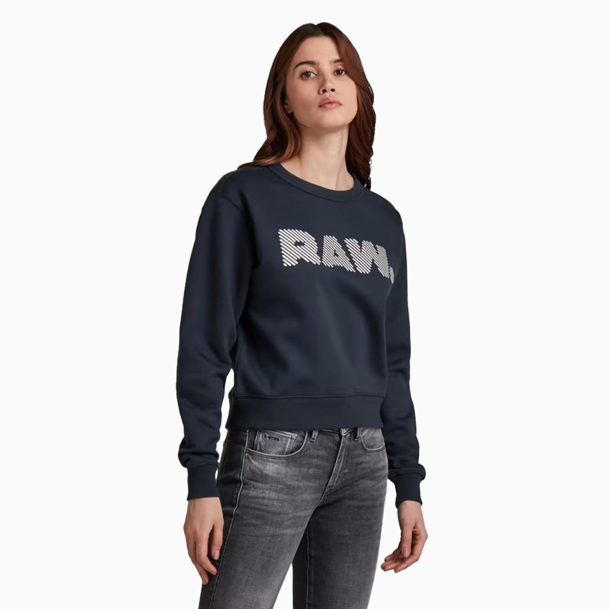 Women's Graphic Crew Neck Sweatshirt