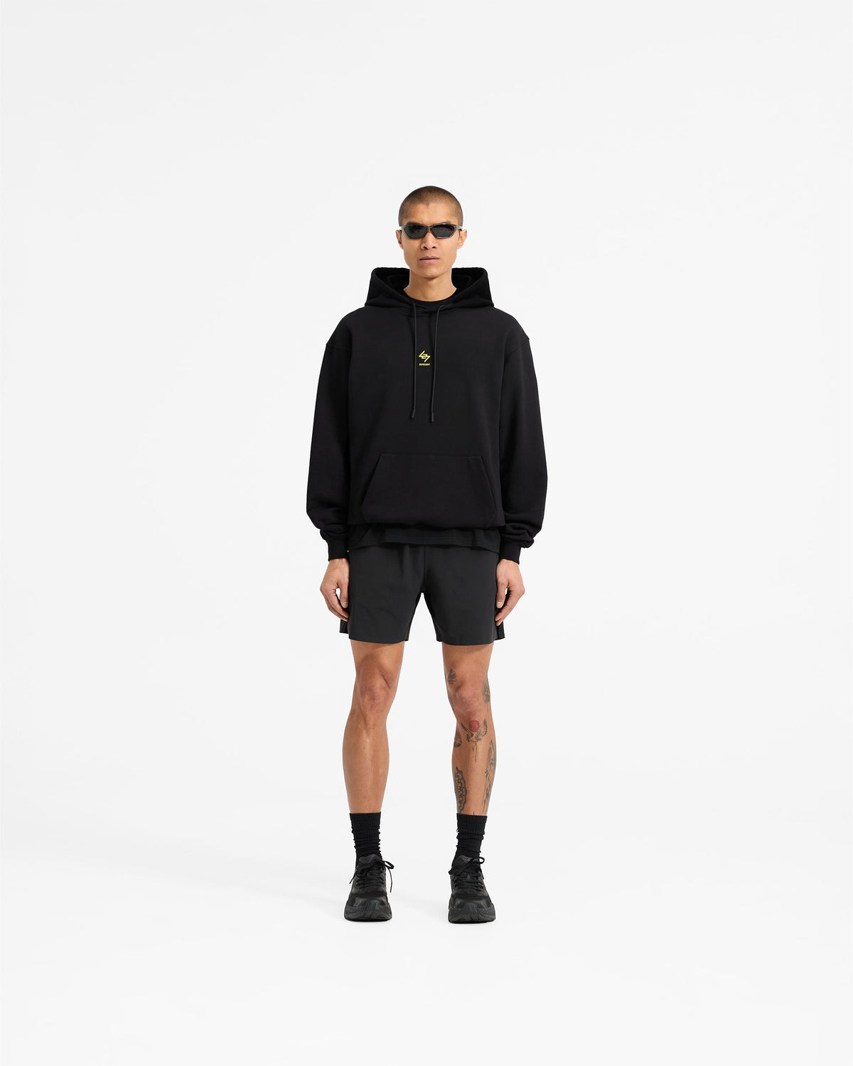 247 Chicago Oversized Hoodie - Jet Black