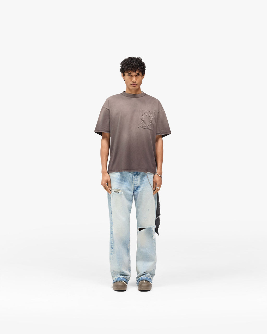 Represent X Hunter T-Shirt - Stained Brown