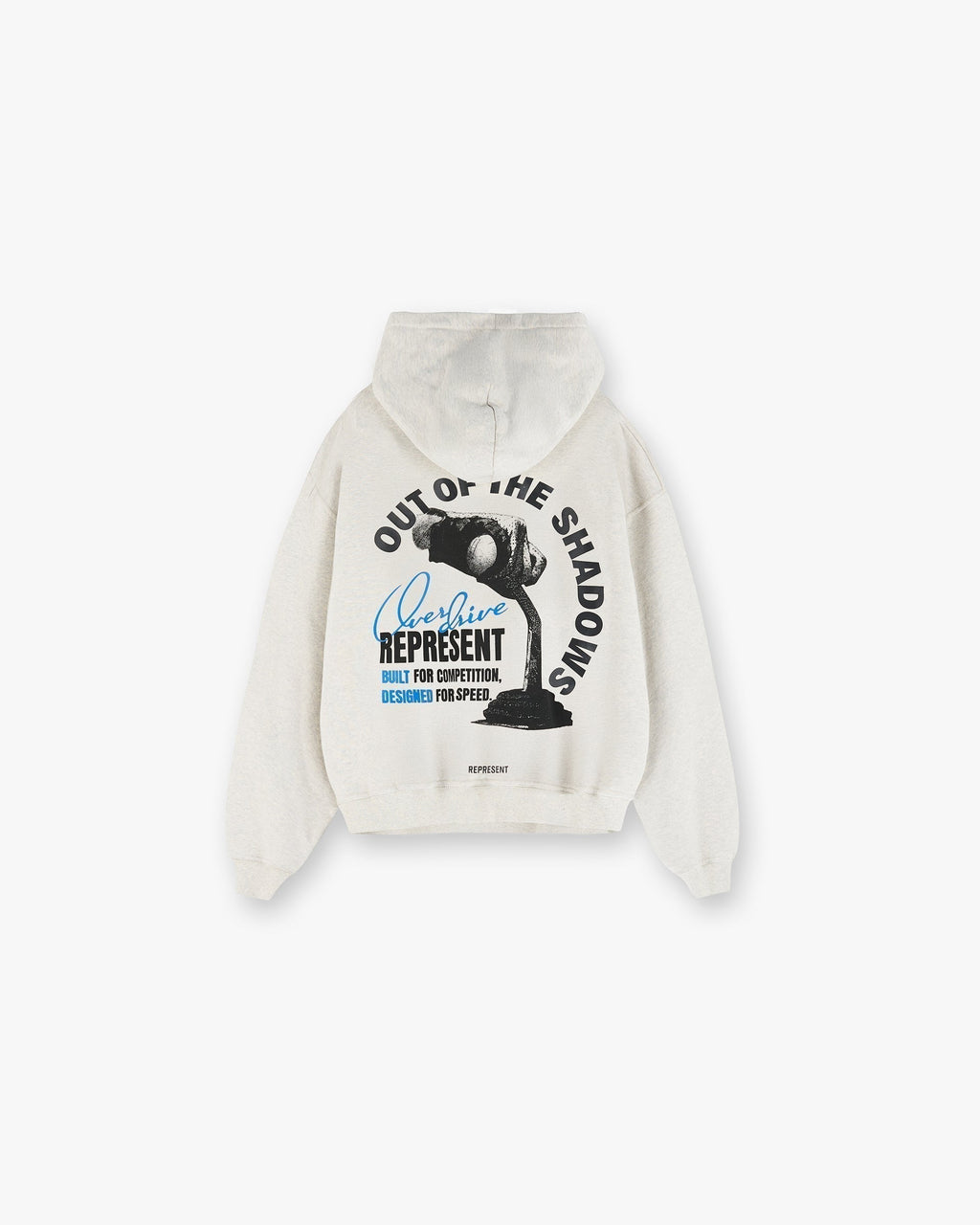 Out Of The Shadows Hoodie - Cream Marl