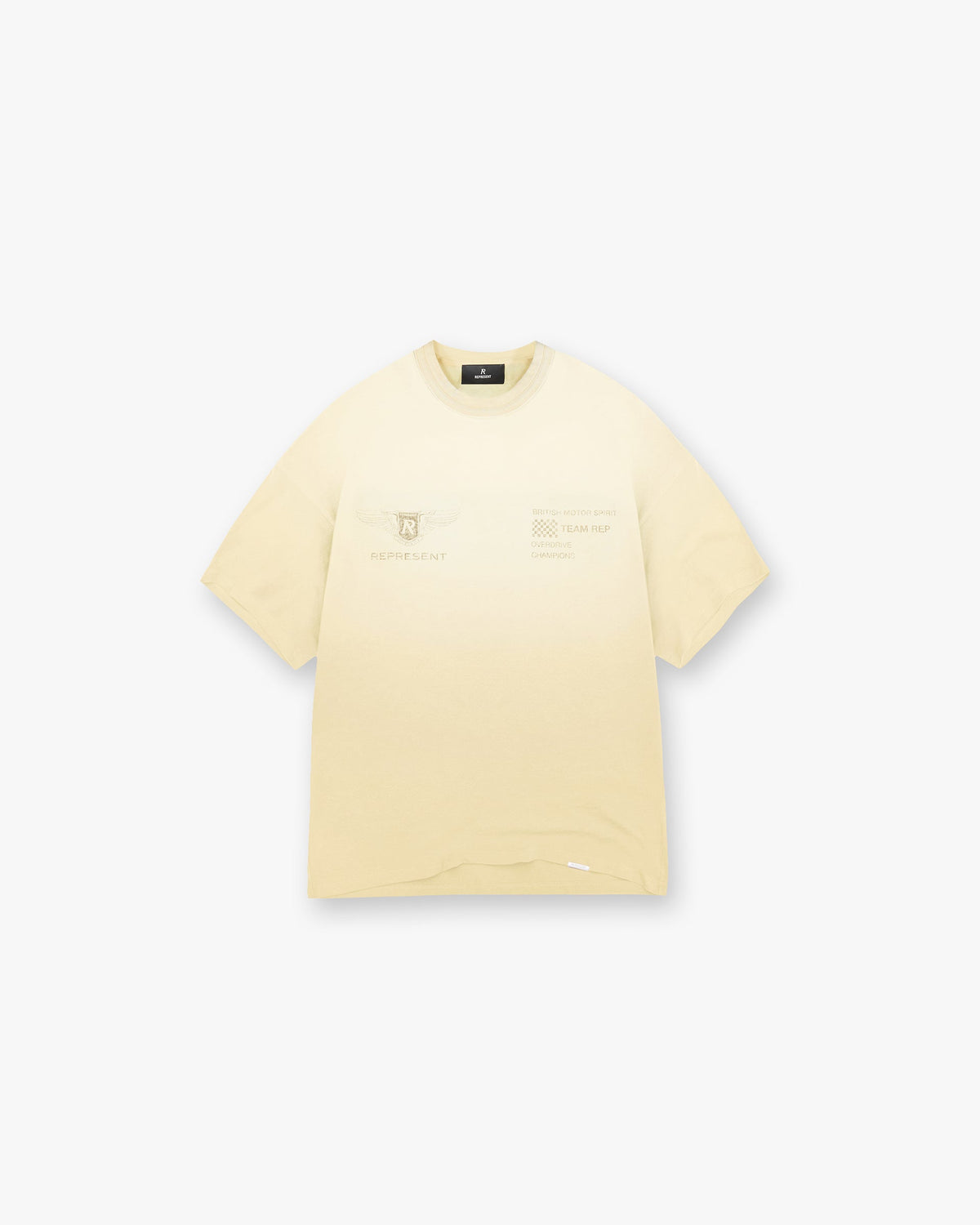 Team Rep T-Shirt - Light Yellow
