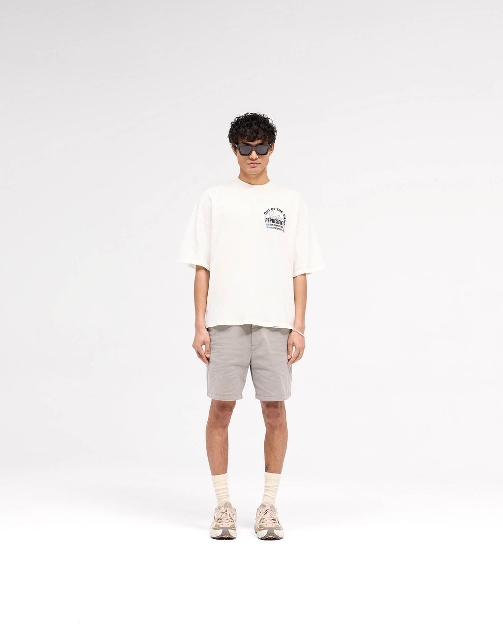Out Of The Shadows T-Shirt - Flat White