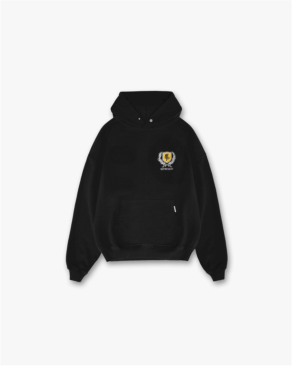Crest Hoodie - Vintage Black