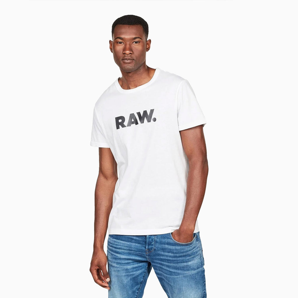 Men's Raw Graphic Slim Short Sleeve T Shirt