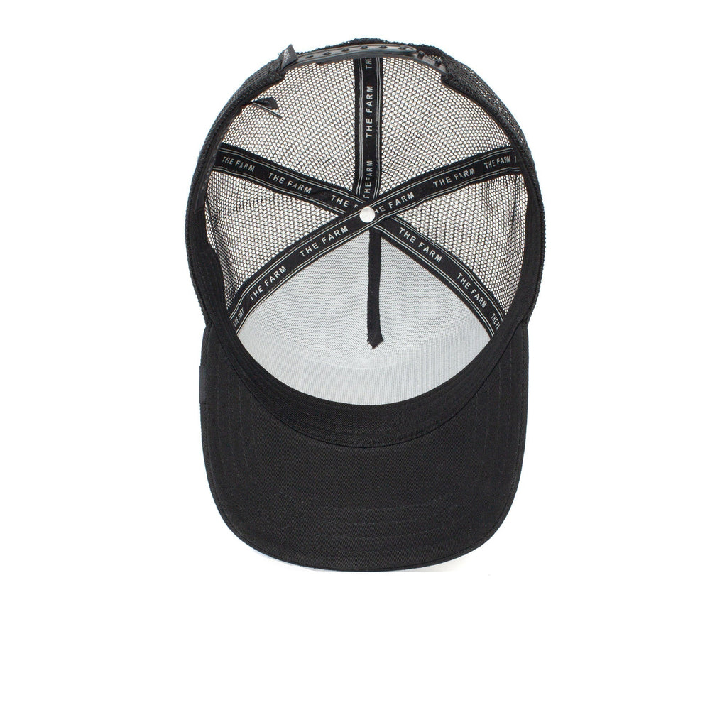 Panther Trucker Cap - Black