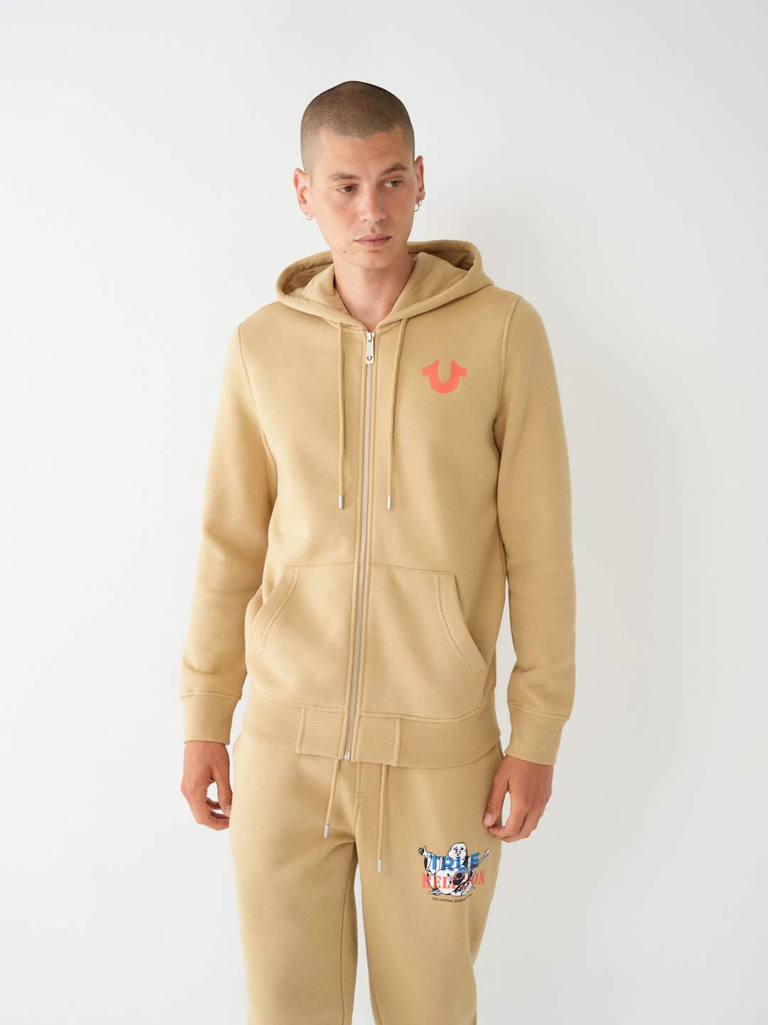 Horseshoe Logo Zip Hoodie