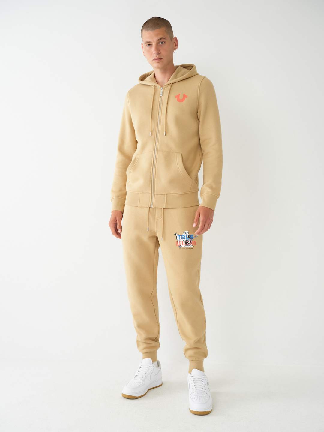 Horseshoe Logo Zip Hoodie