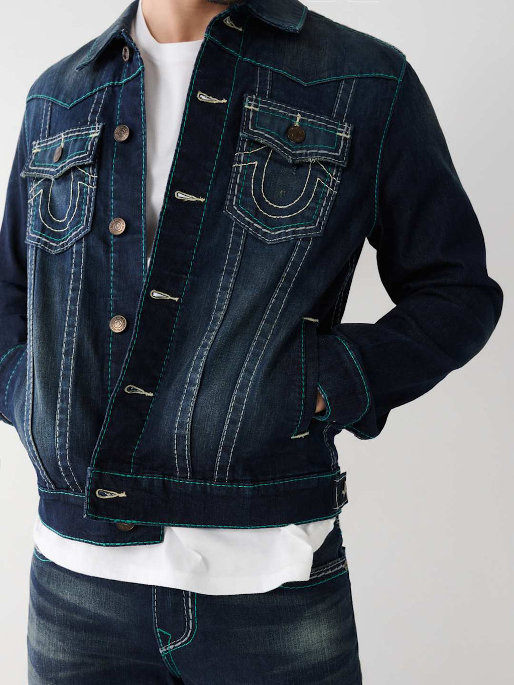 Jimmy Mb3 Mega Big T Denim Jacket