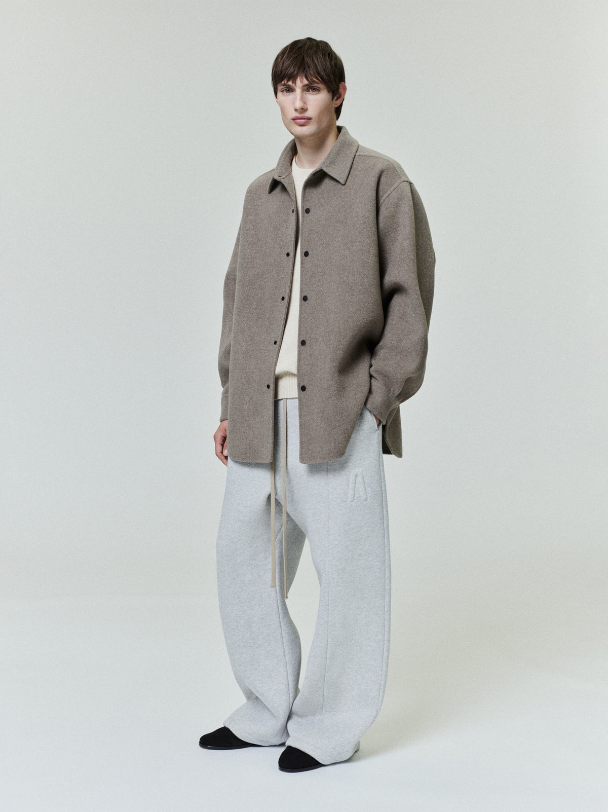 Wool Cashmere Overshirt