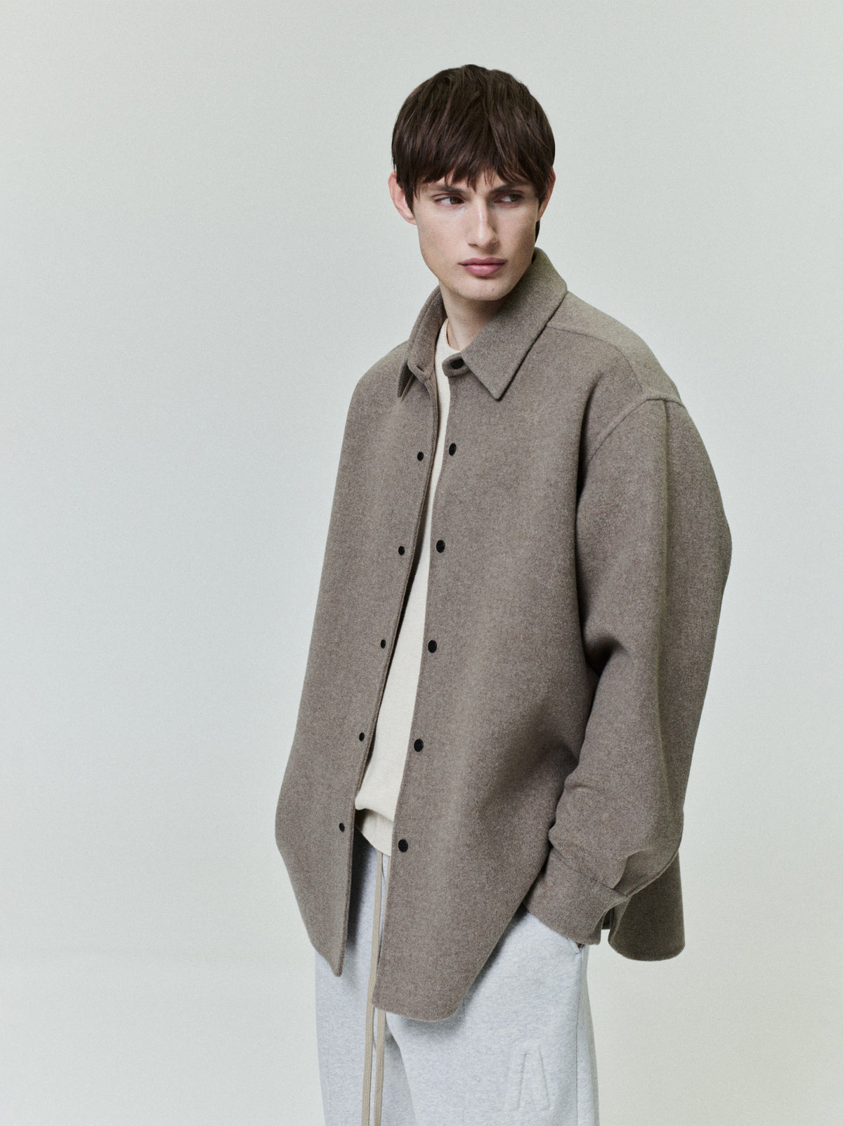 Wool Cashmere Overshirt