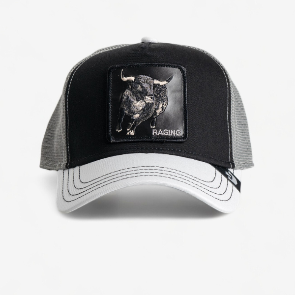 THE BULL TRUCKER - BLACK / WHITE
