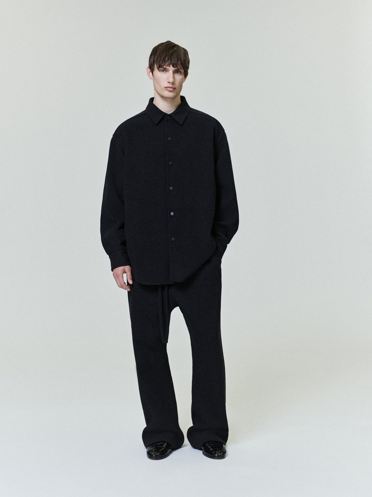 Wool Cashmere Overshirt