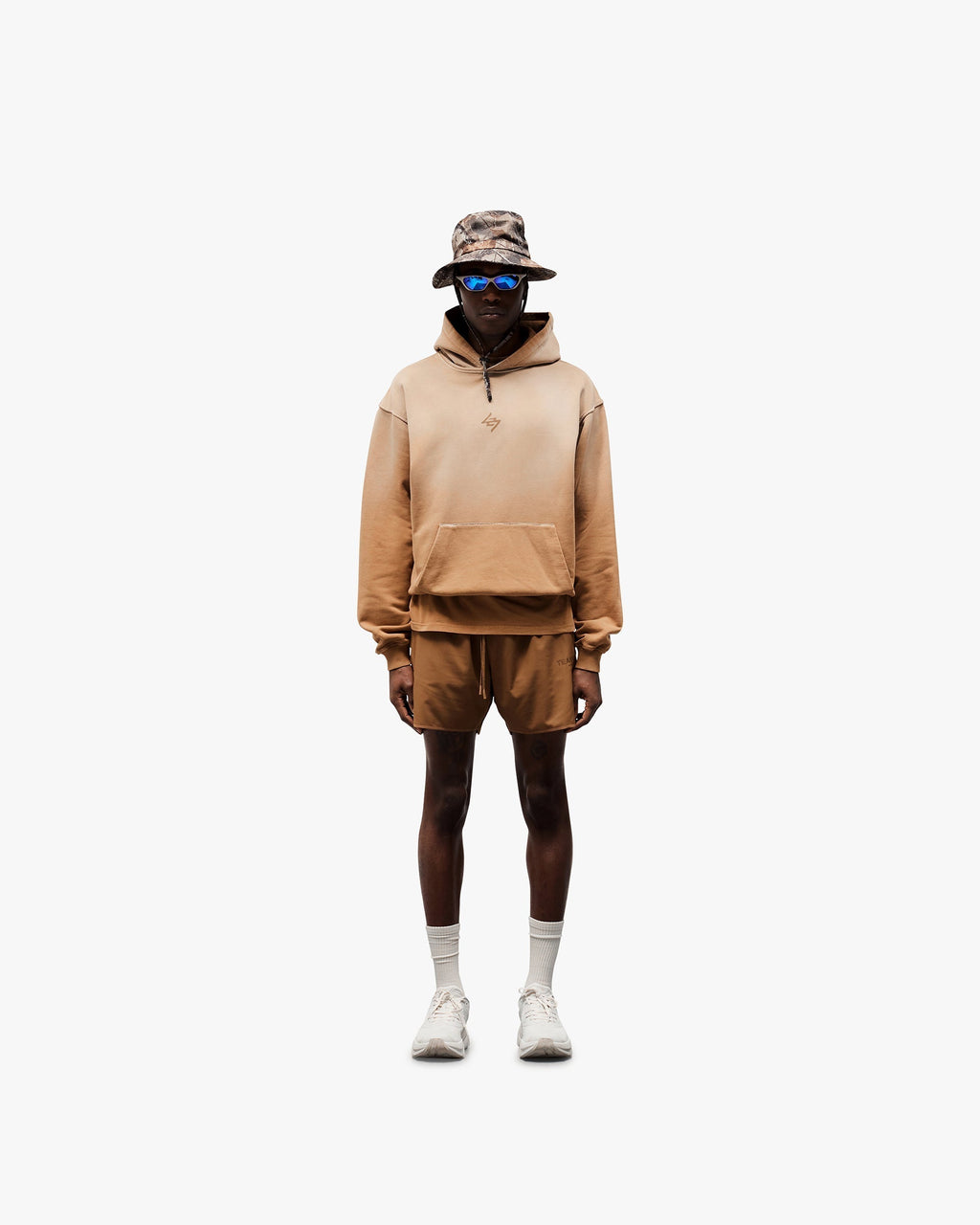 247 Motion Oversized Hoodie - Rust