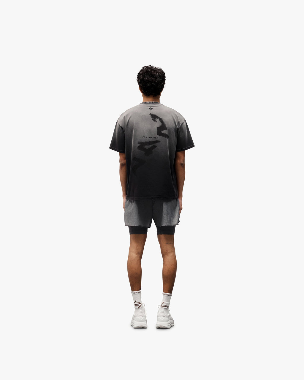 247 Motion Oversized T-Shirt - Aged Black