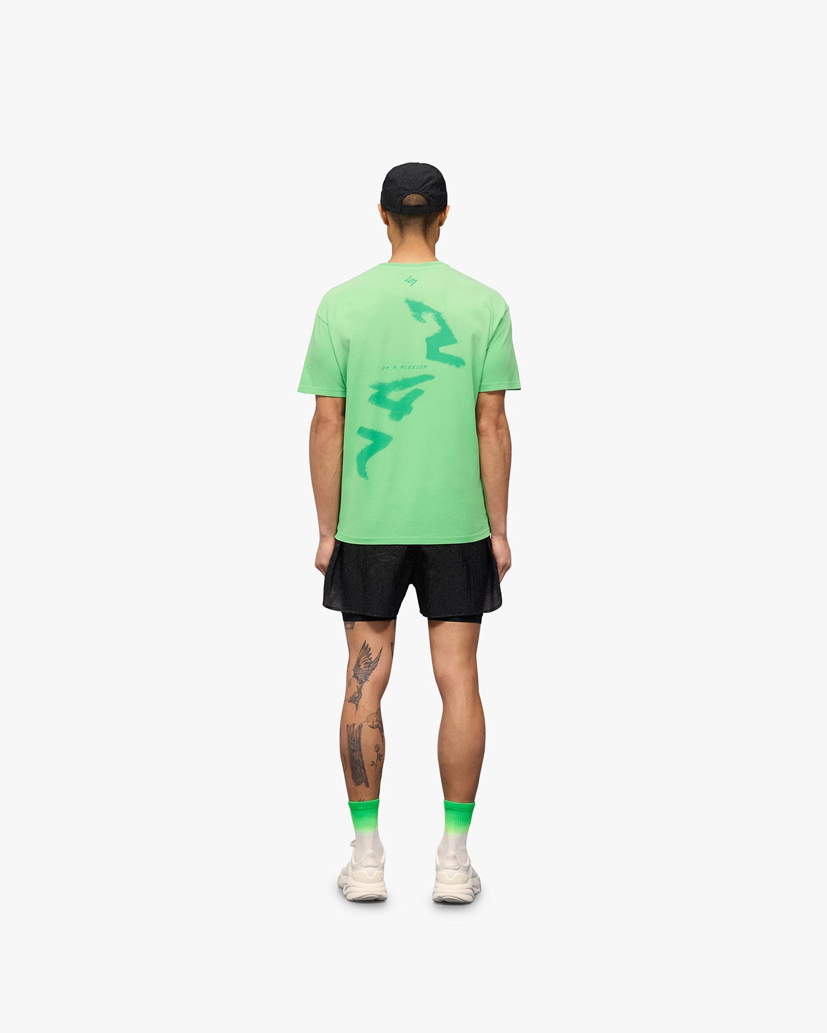 247 Motion Oversized T-Shirt - Speed Green