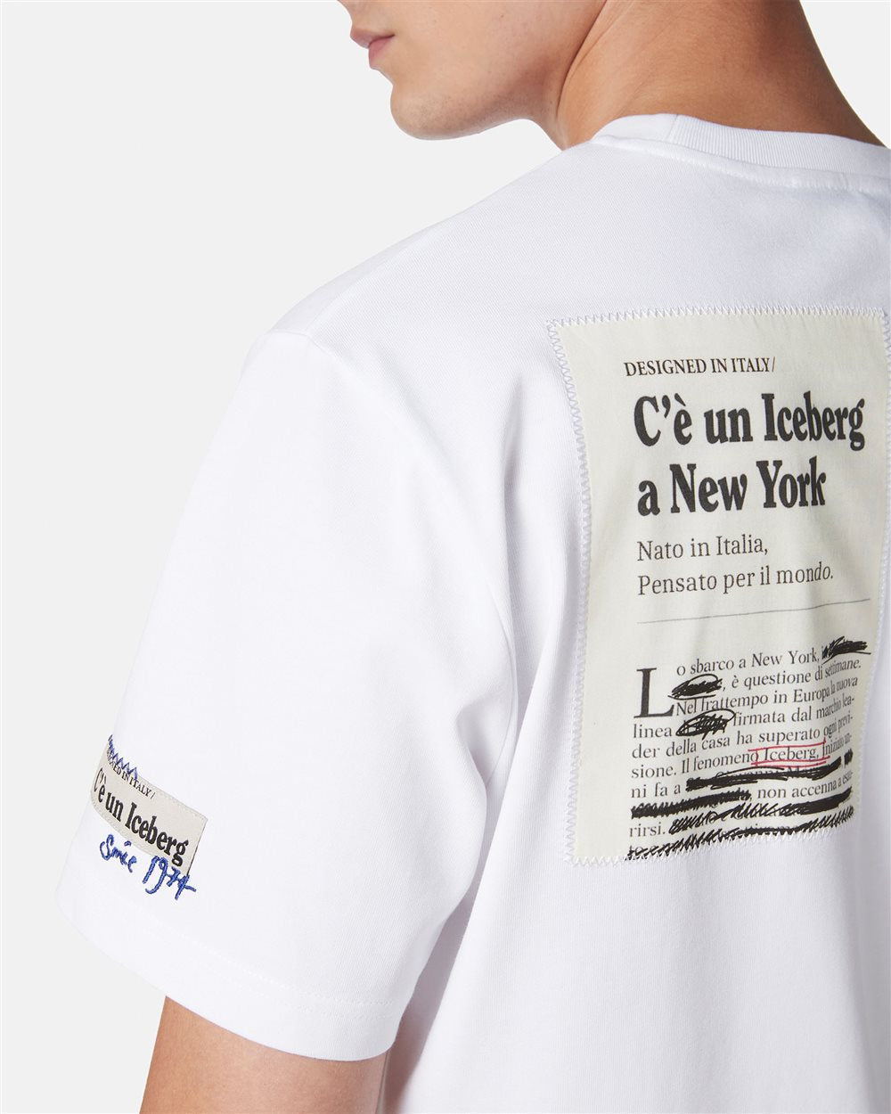 Iceberg Regular Fit Cotton Jersey T-shirt