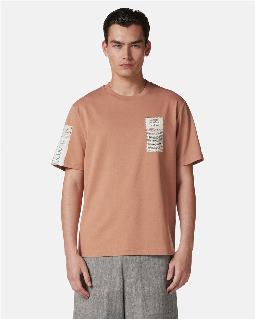 Iceberg Regular Fit Cotton Jersey T-shirt