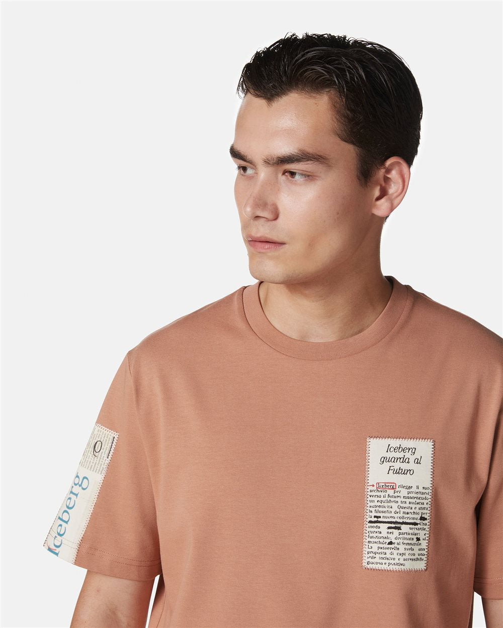 Iceberg Regular Fit Cotton Jersey T-shirt