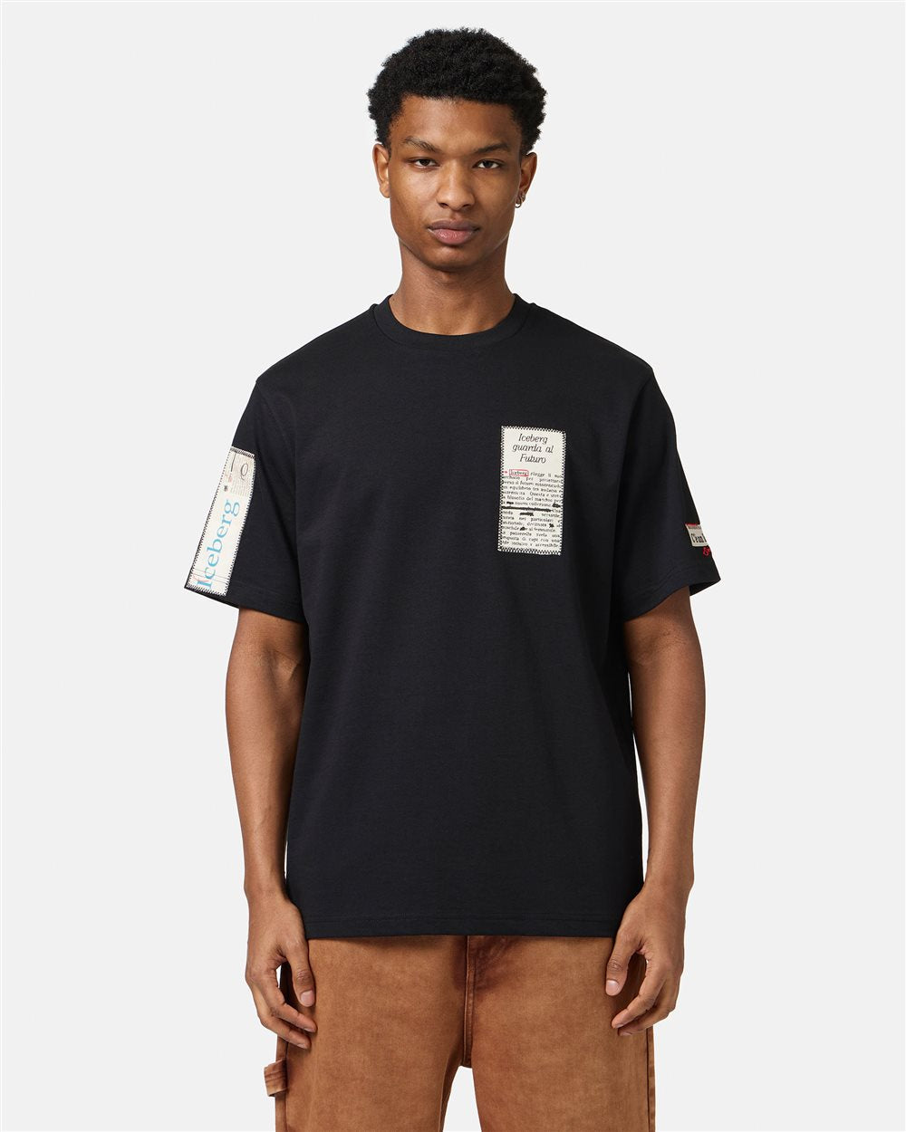 Iceberg Regular Fit Cotton Jersey T-shirt