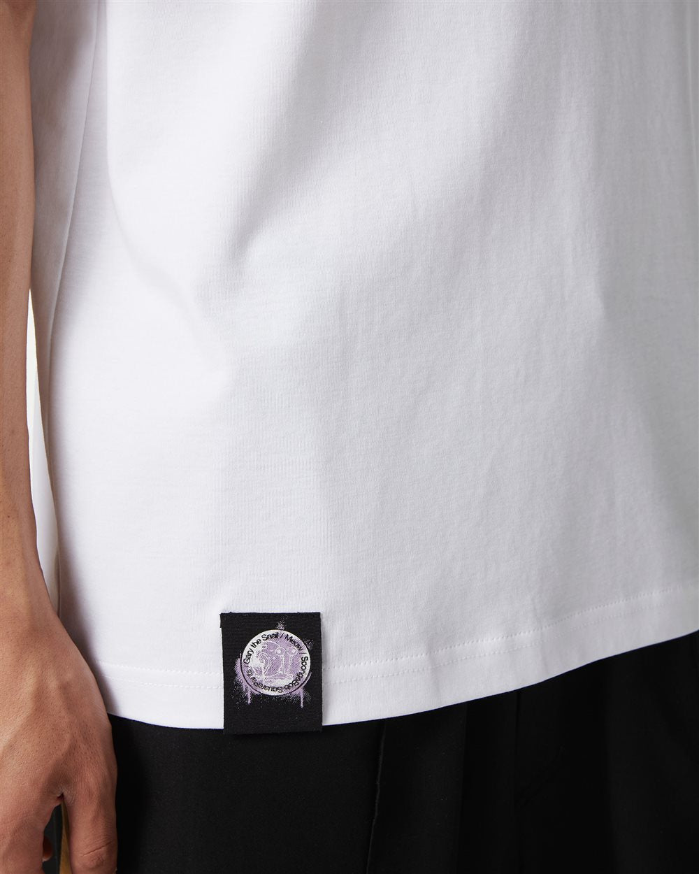 Iceberg  Regular Fit T-shirt In GOTS Certified Sustainable Interlock Fabric