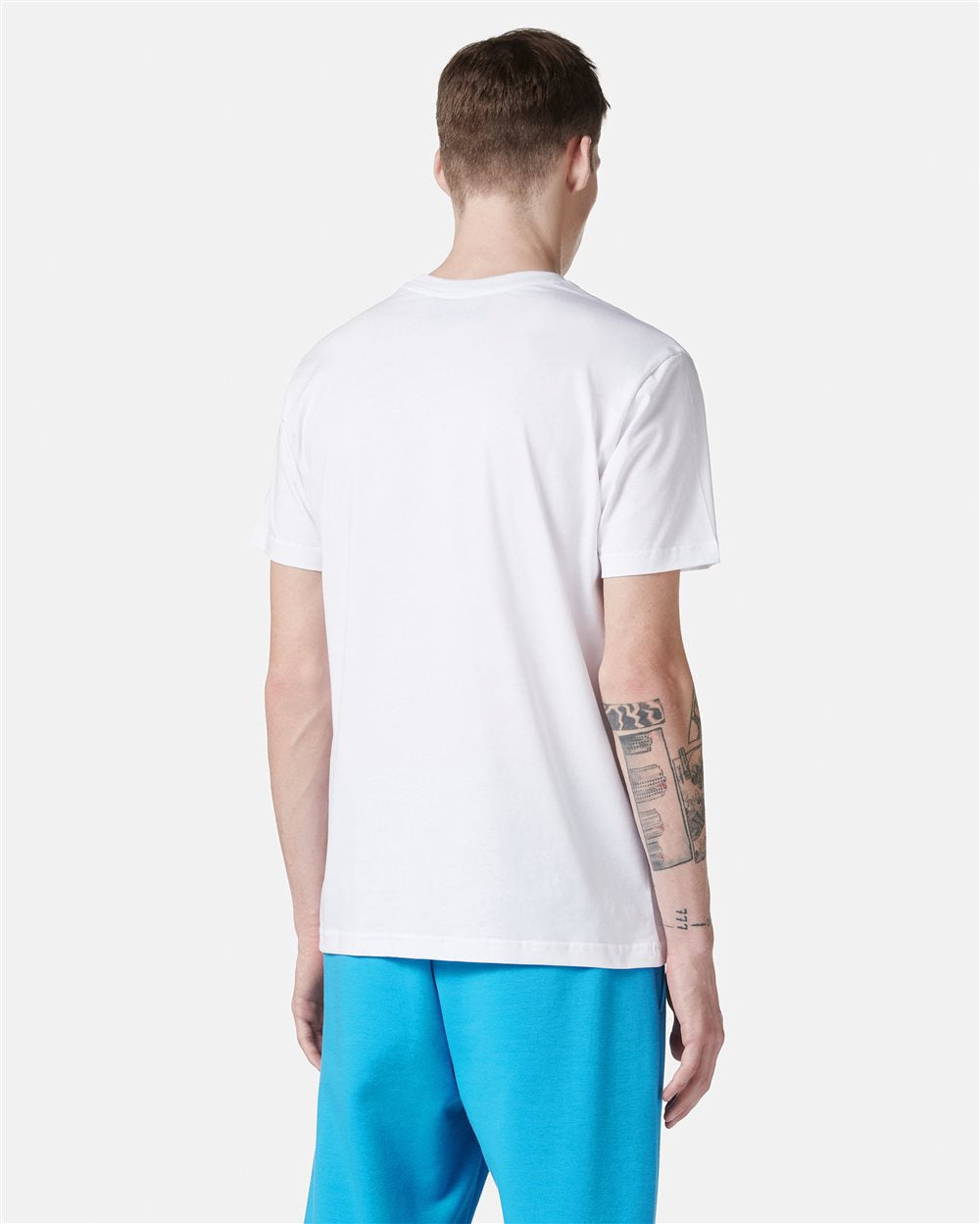 Iceberg Classic Regular Fit White Cotton Jersey T-shirt