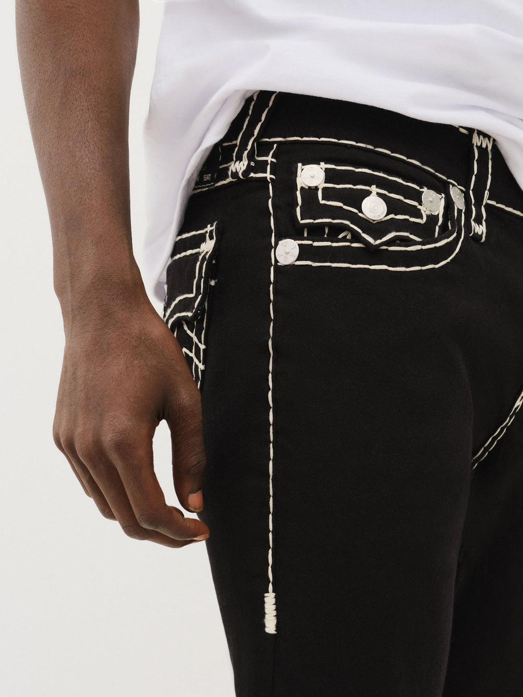True Religion Ricky Super T Body Rinse Black