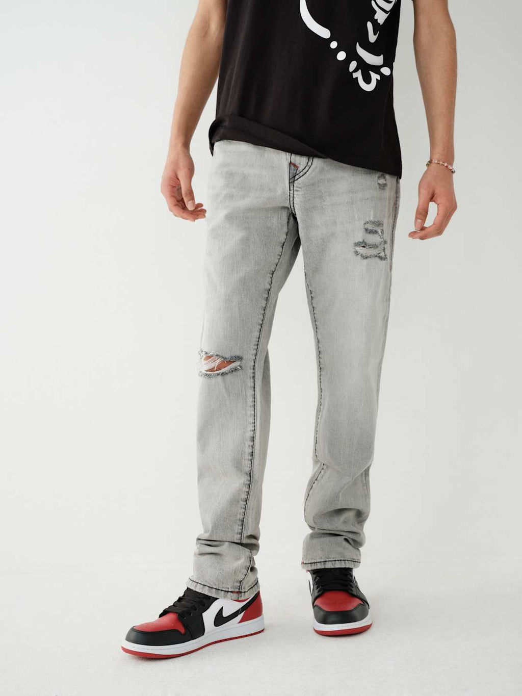 Geno Big T Stitch Slim Jean