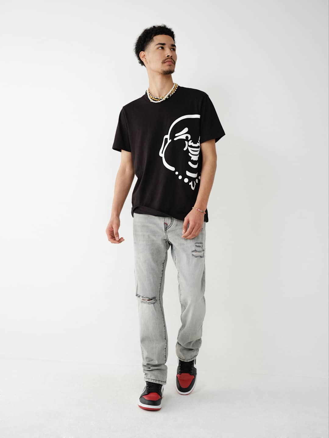 Geno Big T Stitch Slim Jean