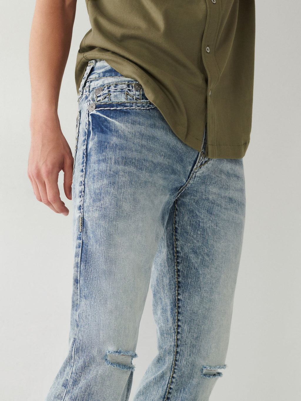 Ricky Super T Stitch Straight Jean