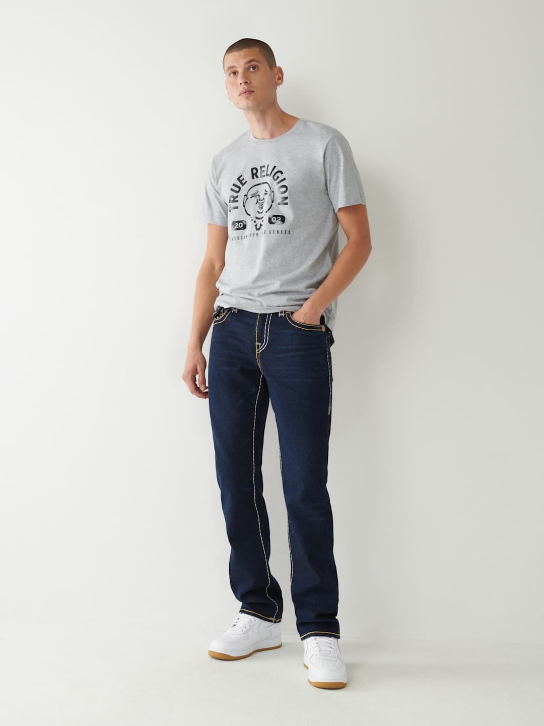 Ricky Super T Stitch Straight Jean
