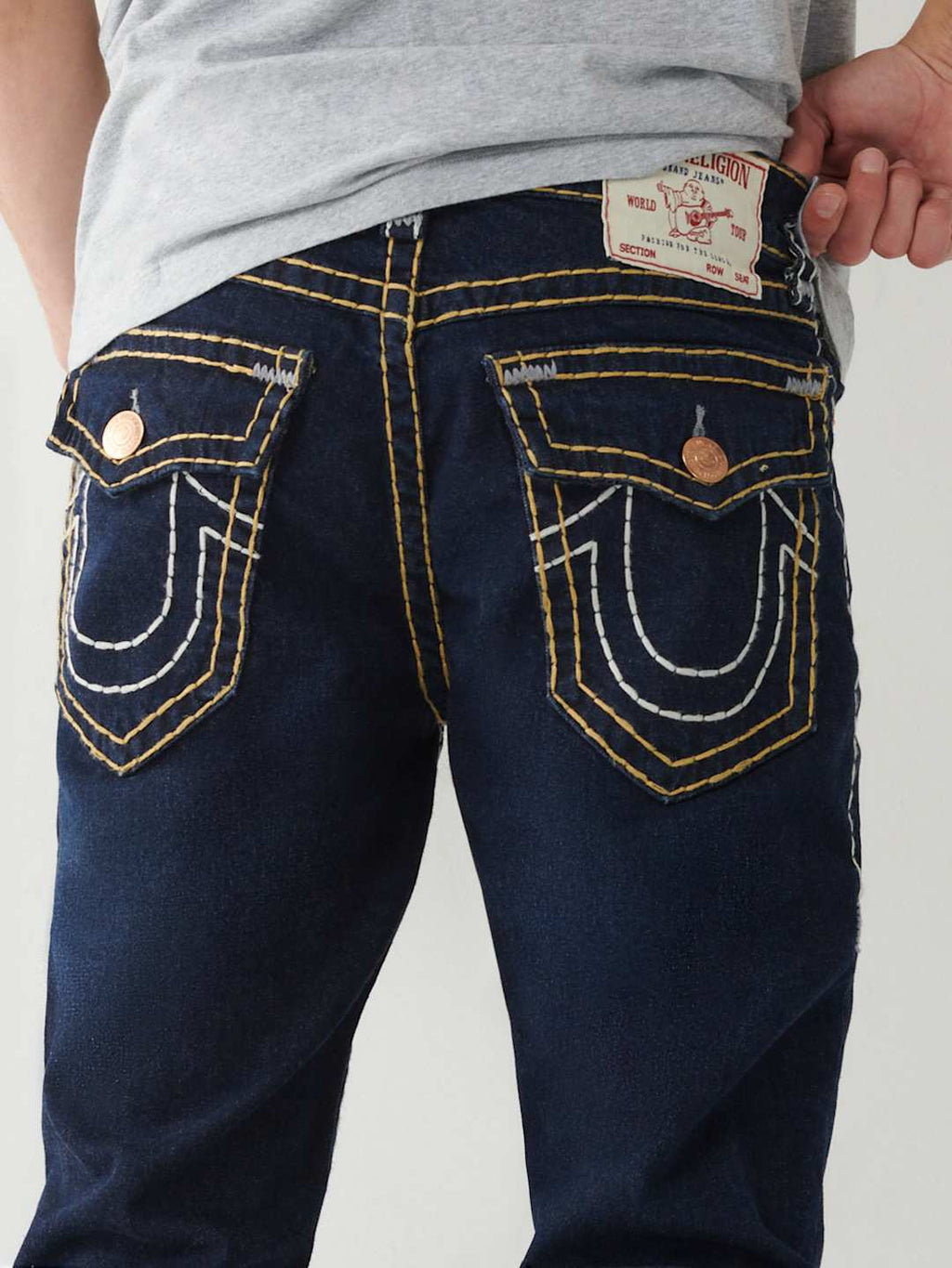 Ricky Super T Stitch Straight Jean