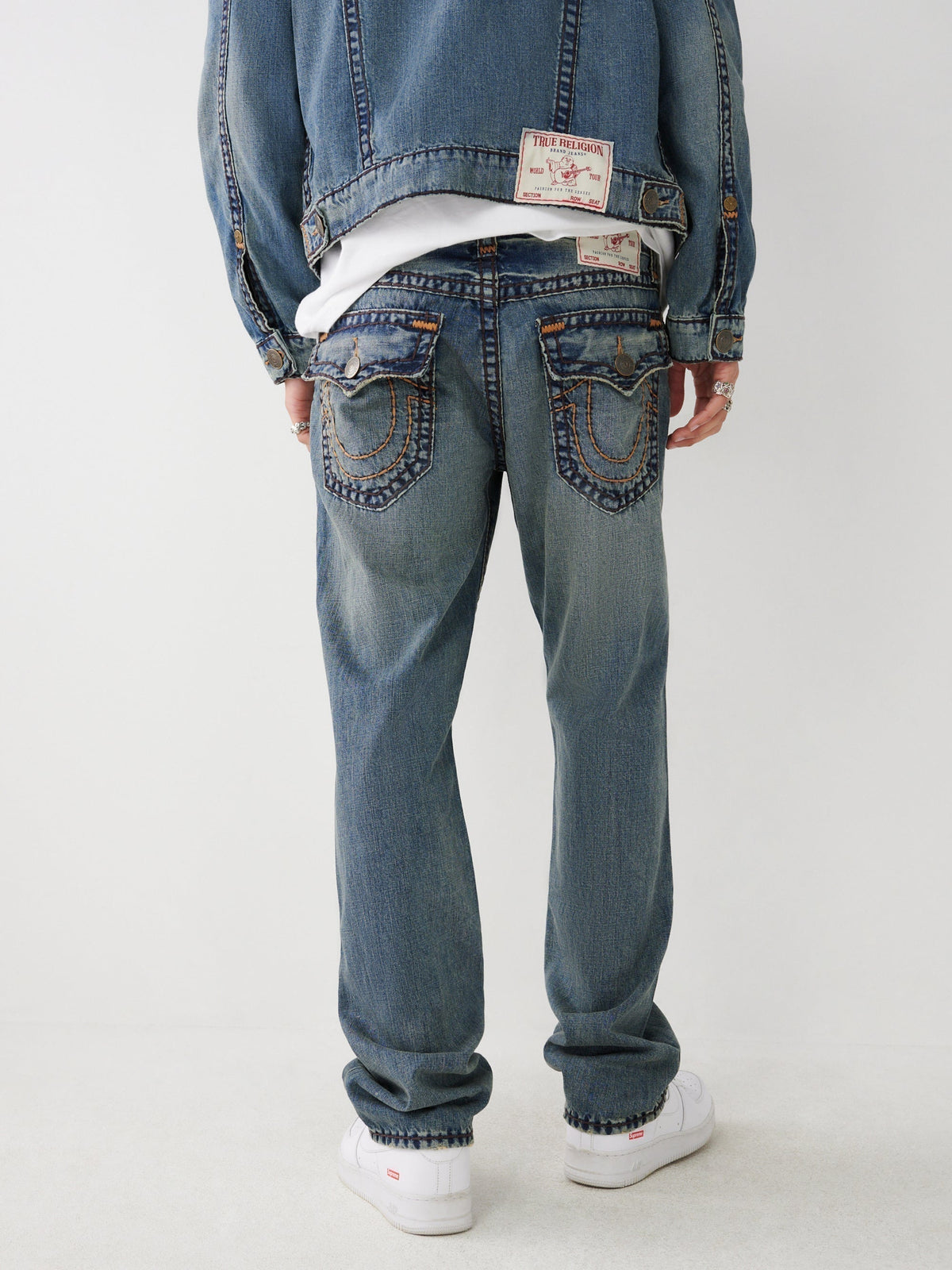 Ricky Super T Stitch Straight Jean