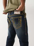 True Religion Jeans Rocco Super T 32 In Chicory Dark Wash