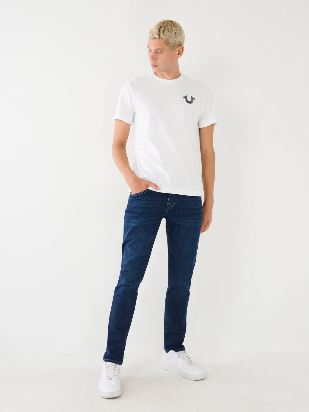 True Religion Rocco Jeans Skinny Dark Artic