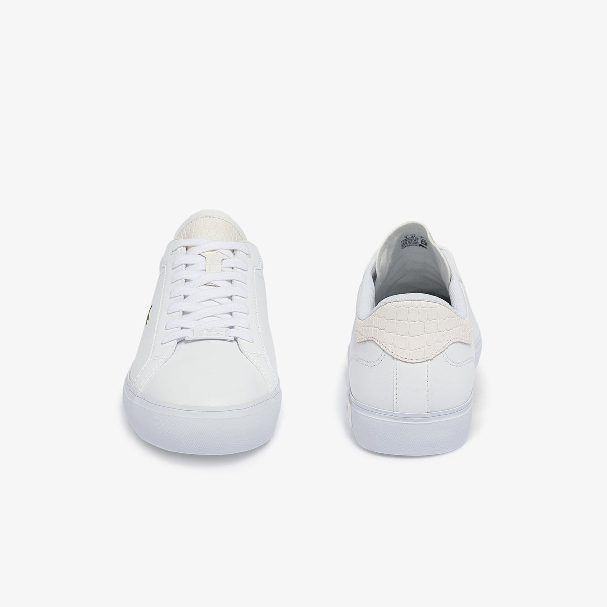 Lacoste Men's Powercourt Burnished Leather Trainers - view 5