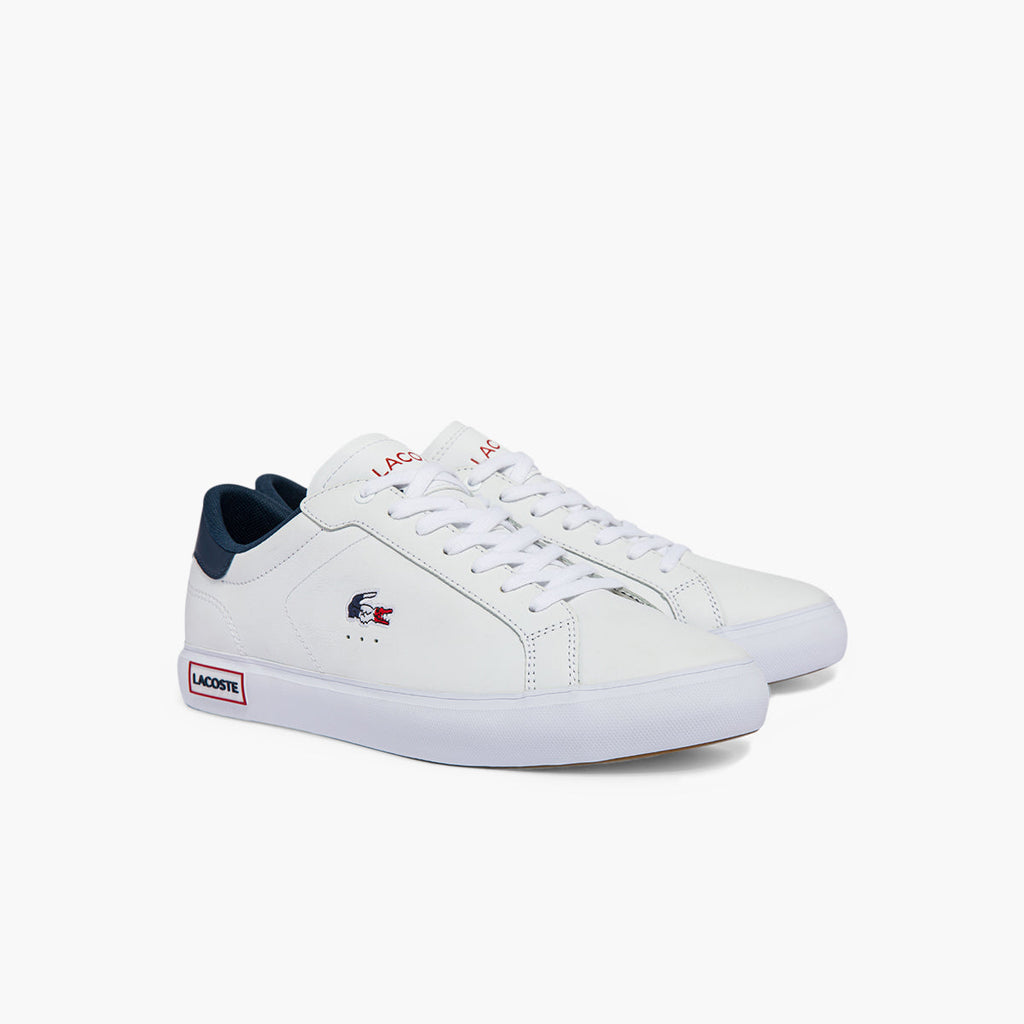 Powercourt Leather Tricolour Trainers