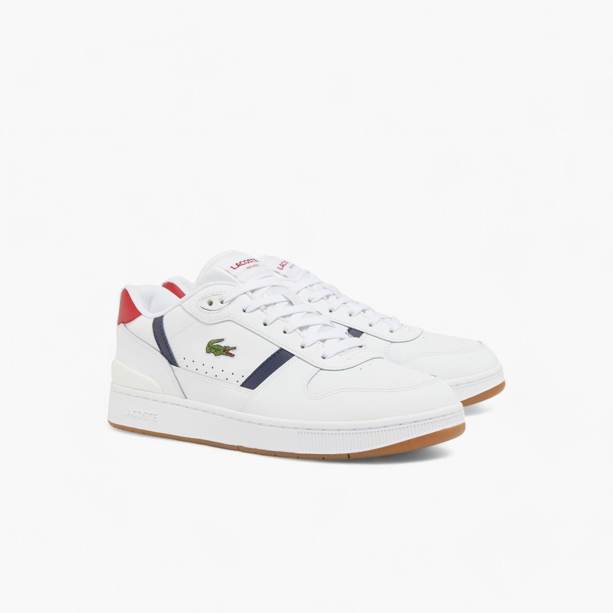 T-Clip Set Leather Sneakers