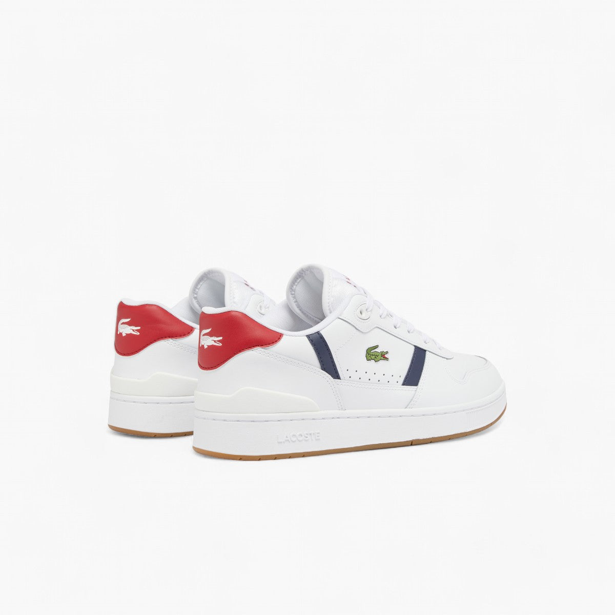 T-Clip Set Leather Sneakers