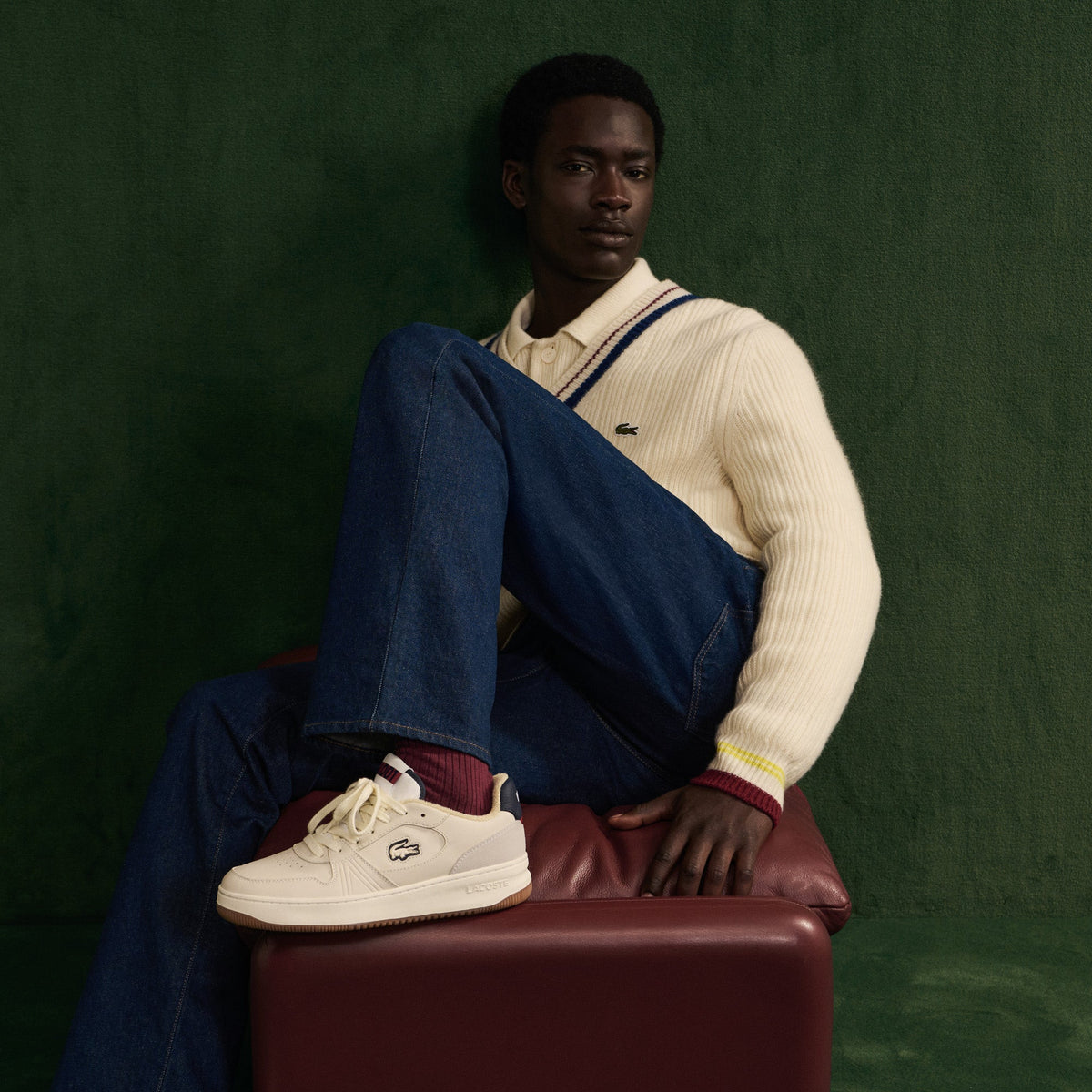 Lacoste Men's L001 Set Leather Sneakers - view 7