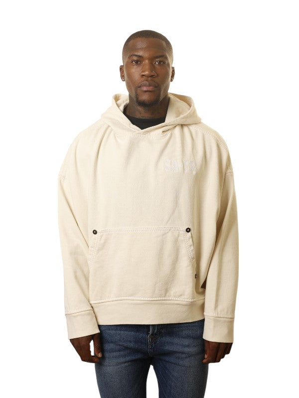 True Religion Sebastien Ami Hoodie Logo White Lace