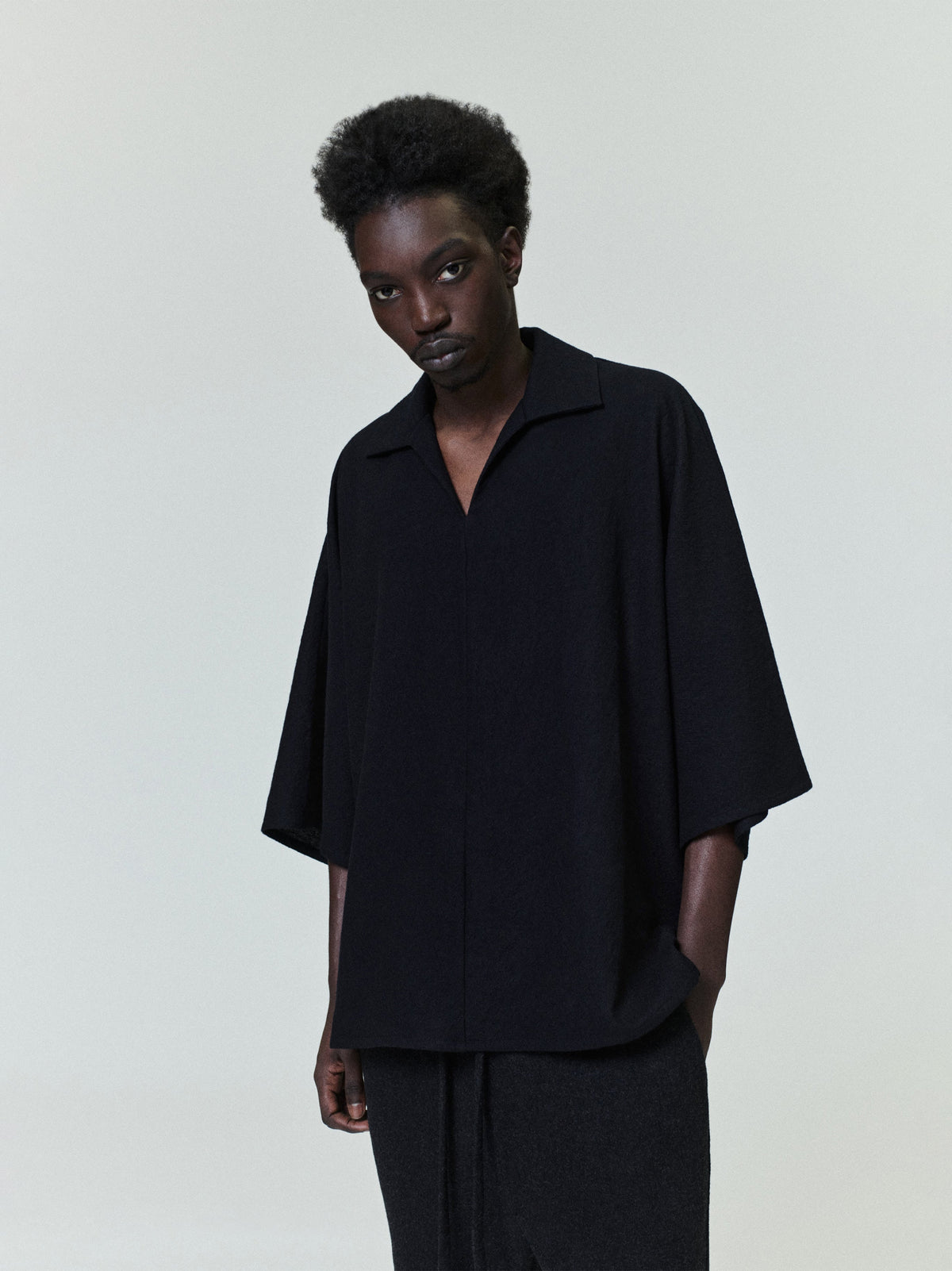 Virgin Wool Polo Shirt