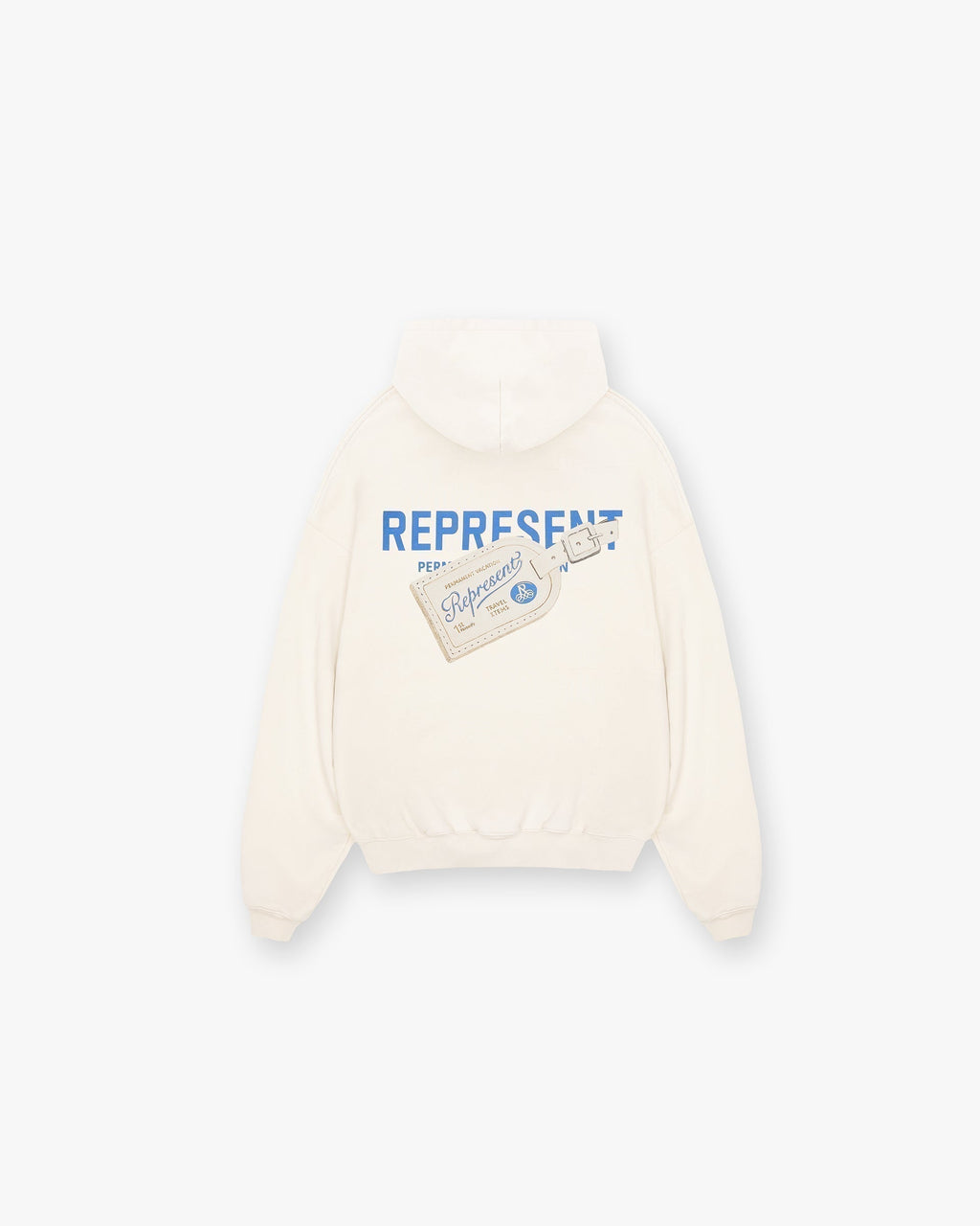 Luggage Tag Hoodie - Antique White