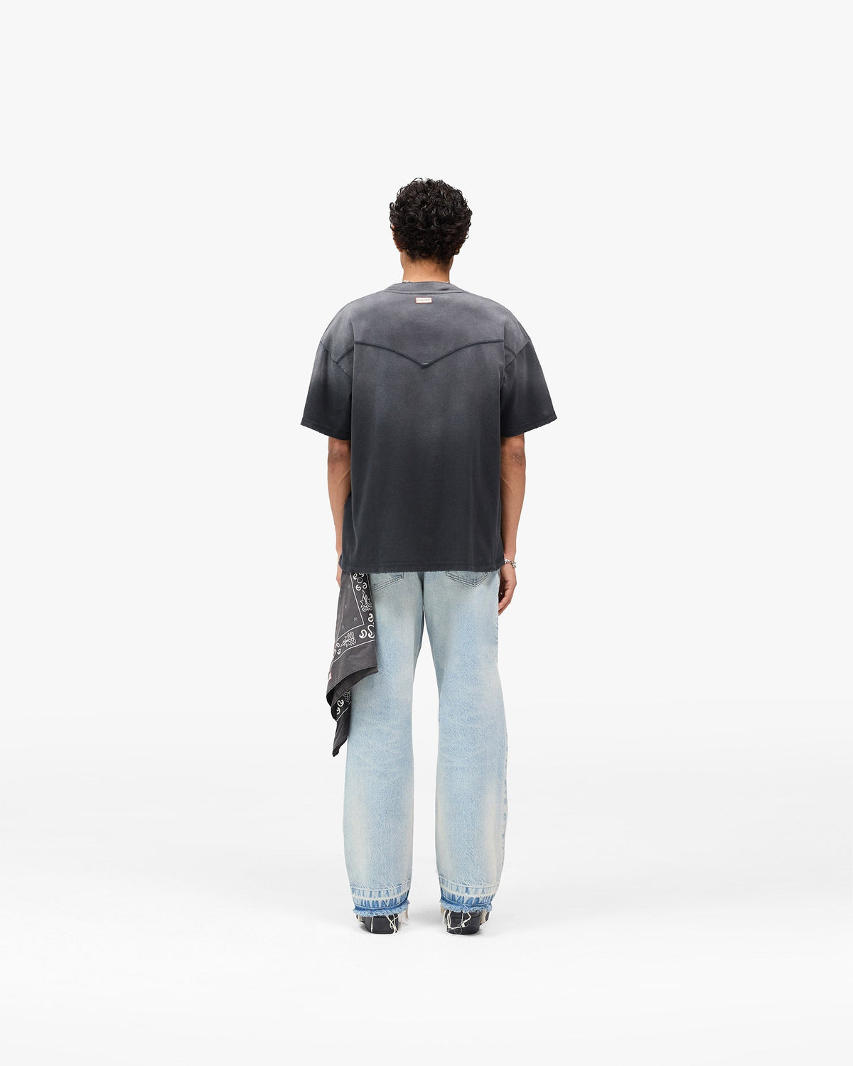Represent X Hunter T-Shirt - Stained Black