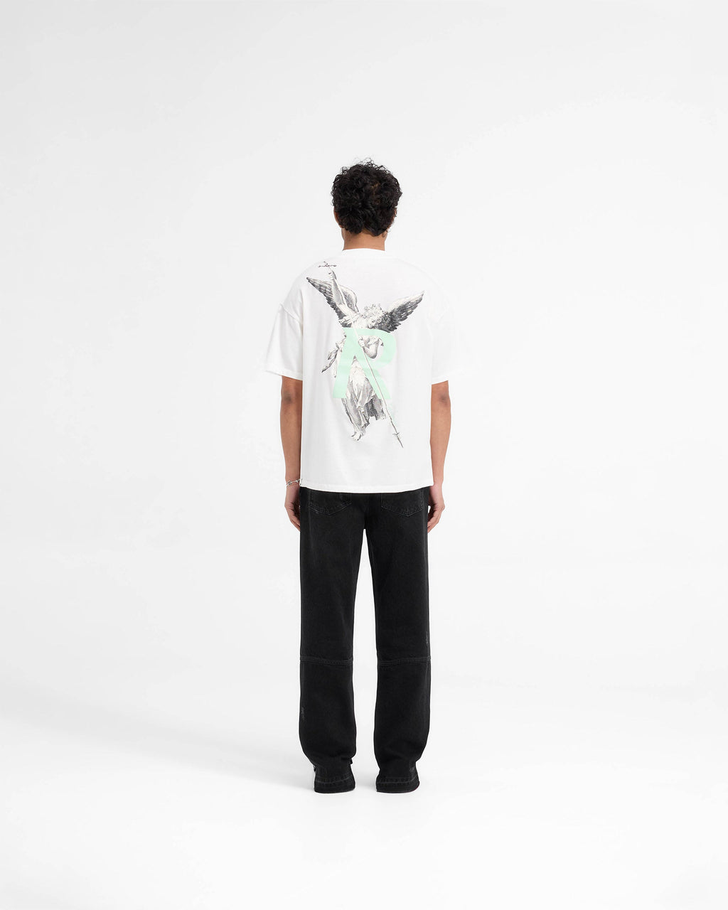 Archangel Initial T-Shirt - Salt