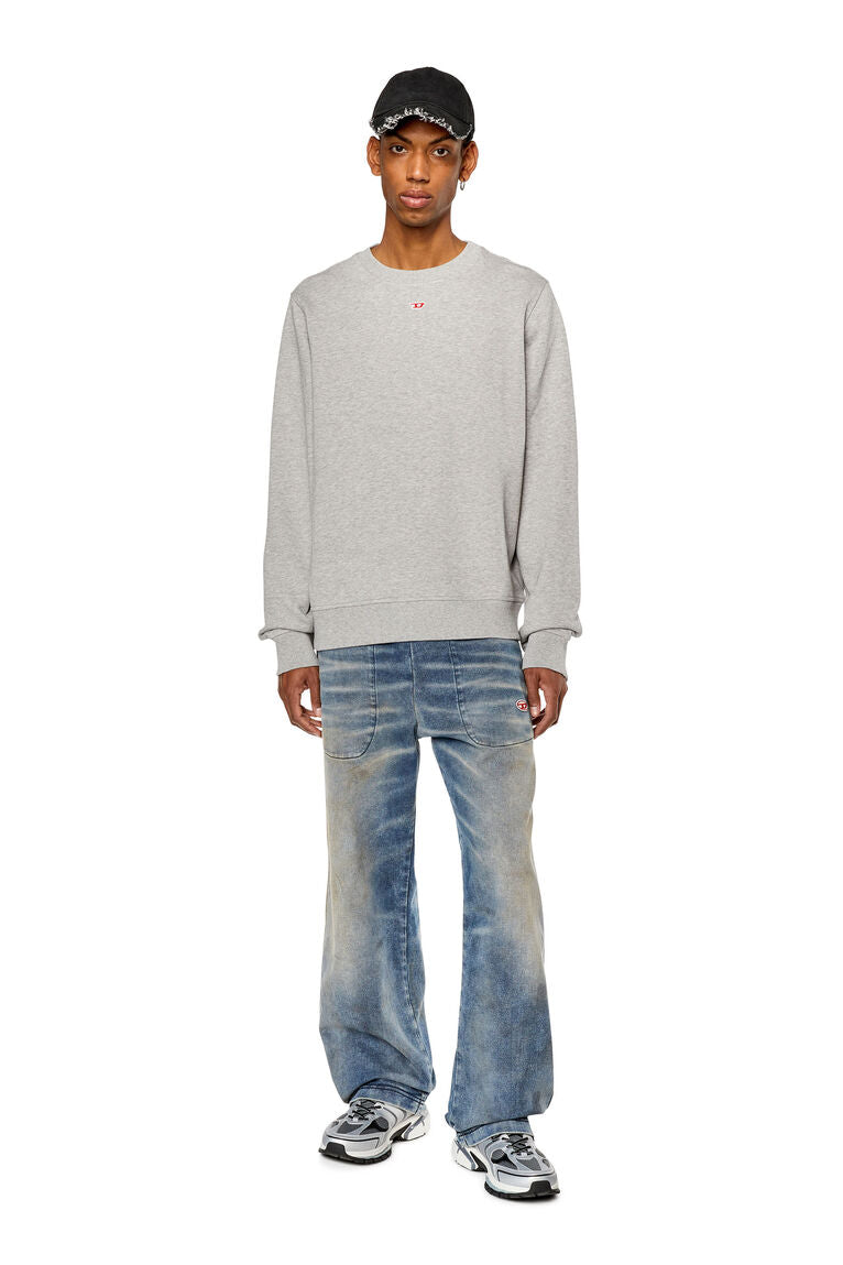 Diesel s-ginn-d Sweatshirt with mini D patch