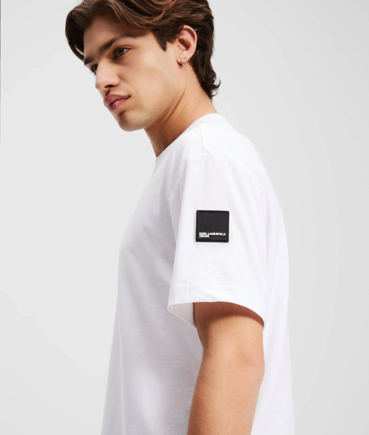 Karl Lagerfeld  PATCH LOGO T-SHIRT
