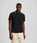 Karl Lagerfeld CONTRAST PIPING POLO SHIRT