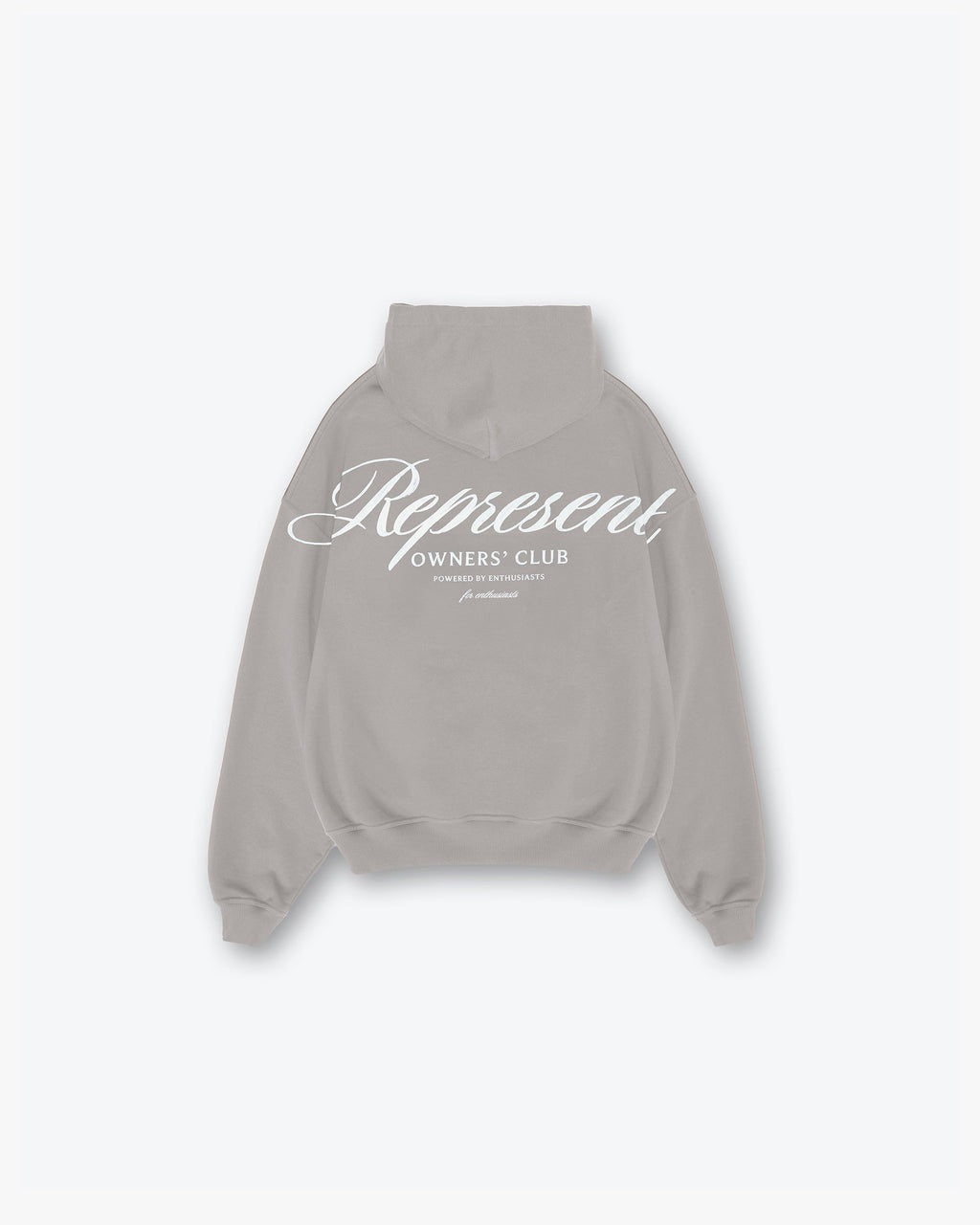 Represent Owners Club Script Hoodie - Slate